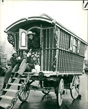 Caravans: Miss Georgie Roy, Miss Andrea Blomer... - Vintage Photograph 1239661 picture
