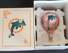 2003 Miami Dolphins Danbury Mint Victory Hot Air Balloon Ornament Rare With Box picture