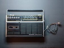 Telefunken Bajazzo Record 201 Radio Cassette player recorder 1975-77 VINTAGE picture