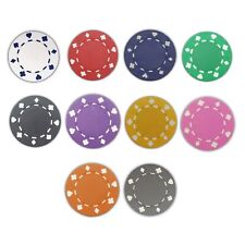 Bulk 800 Suited Edge Poker Chips - 11.5 gram - Pick Your Colors picture