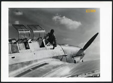 Larger size original factory Photo 1940's military aircraft Junkers JU 87 German picture