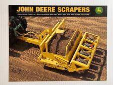 2002 John Deere Pull Type Carry-All Dirt Scrapers Sales Brochure *11 Color Pages picture