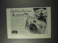 1959 Zeiss Ikonette Camera Ad - She'll Love picture