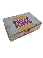 Vintage Burger King Whopper Frozen Patty Box Advertising Prop picture