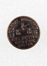 Home Front - Legal Advisor, Selective Service System lapel pin 2971 picture