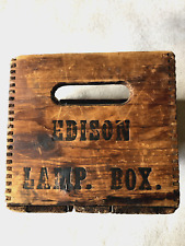 Antique Edison Lamp Box picture