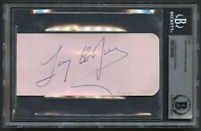Gary Cooper d1961 Tom Drake signed autograph 2x5 cut The Pride of The Yankee BAS picture