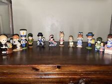 Vintage Joan Walsh Anglund Figurines Hand Painted Ceramic Figurines Lot Of 12 picture