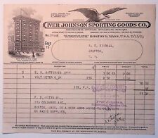 1923 Bill Iver Johnson Sporting Goods Co. Boston MA, A. E. Kimball, Grafton, NH picture