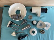 Lot of 15 vintage NuTone food center attachments/accessories picture