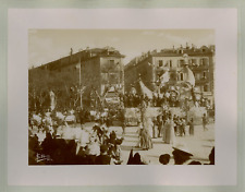 Fabbio. France, Nice, Carnival France. Vintage print.  21x2 Citrate Print picture