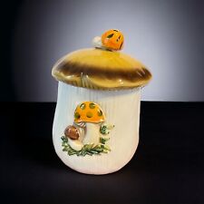 Vintage 1970's Sears Merry Mushroom Canister with Lid picture