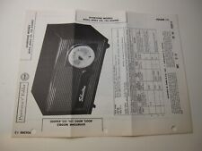 1950's Sams Photofact Sivertone Model 8002 8003 (Ch.132.42600)    BIS picture