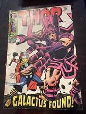 The Mighty Thor #168 SILVER AGE Marvel Comics 1969 Origin of Galactus Lee/Kirby picture