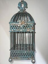 Metal Decorative  Farmhouse Style Bird cage picture