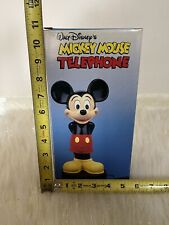 Rare Vintage 1988 Mickey Mouse One-Piece Phone Disney Synanon Brand New In Box picture
