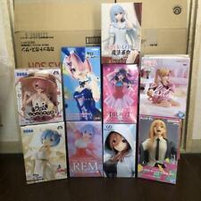 Anime Mixed set Re:ZERO Oshi no Ko etc. Girls Figure Goods lot of 9 Set sale picture