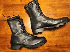  1985 US ARMY MEN'S RO-SEARCH LEATHER COMBAT BOOTS US 11 W USA picture