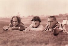 Postcard The Three Stooges Slapstick Comedy Group American Mo Larry Curly 6x4 picture