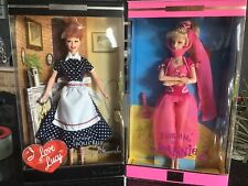 I dream of Jeannie barbie & I Love Lucy episode 45 lot of 2 NRFB Excellent Cond. picture