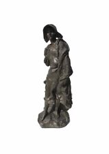 Antique Luca Madrassi Spelter Statue Sculpture Made In France picture