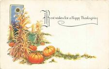 c1910s-20s Lot of 5 Pumpkins Turkeys Thanksgiving Postcards P305 picture