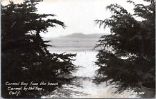 RPPC Carmel Bay, Carmel By the Sea, California - 1946 Photo Postcard - Zan Photo picture