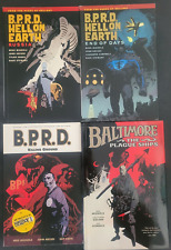 BPRD / BALTIMORE SET OF 4 TPB COLLECTIONS DARK HORSE COMICS MIGNOLA HELLBOY picture