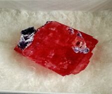 Absolute Killer Colorful & Large Sweet Home Rhodochrosite w/ Fluorite - 2.25in picture