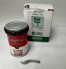 Porcelain Trinket or Pill Box Midwest Campbell's Chicken Noodle Soup - Unused picture