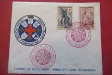 FRANCE FDC 1955 - N° Y&T 1048 & 1049 Red Cross picture