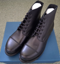 BRITISH ARMY PATTERN PARADE AMMO BOOTS BY JOHN LAND, SZ 9 MED - NEW picture