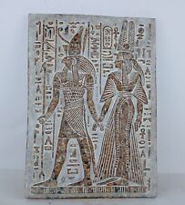 Rare Ancient Egyptian Antique Stela of Queen Cleopatra and Horus Egyptology BC picture