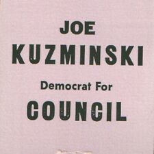 1960s Joseph Joe P Kuzminski City Council Reading Berks County Pennsylvania #3 picture