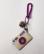 Vintage 1980s Plastic Bell Charm Camera For 80s Necklace picture