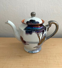 Vintage Gold Castle Hand Painted 4 Cup Teapot Made in Japan picture