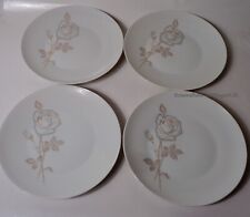 Rosenthal Classic Rose Dinner Plates Raymond Loewy Collection Germany Set of 4 picture