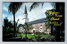 Kailua Kona HI-Hawaii, Mokuai Kaua, Vintage Postcard picture