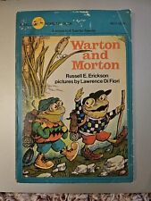 Warton And Morton Children's Book Vintage 1976 Text & Illustration Nov 1980 USA  picture