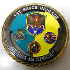 1ST SPACE BRIGADE COMMANDER CHALLENGE COIN picture