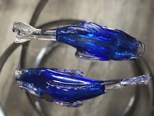 Crystal Centerpiece Fish Long 24% Genuine Lead Crystal France picture