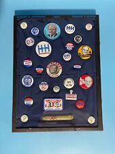 1968 Hubert H. Humphrey / Edmond S. Muskie Presidential Campaign Pin Collection picture