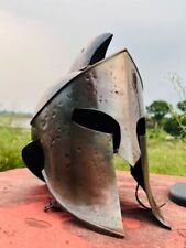 Movie Great king Leonidas Spartan Helmet Medieval Wearable helmet Solid New Gift picture