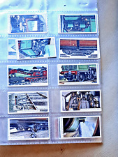 Vintage complete set (50) of Wills Railway working Tobacco cards 1939 picture