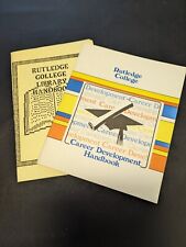 Rutledge College Career Development Handbook; Rutledge College Library Handbook picture