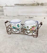 Italian Ceramica Hand Painted Coffee, Tea Mugs - One Kings Lane picture