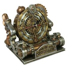 Alchemy Gothic Time Chronambulator Desk Clock Steampunk Resin Gift Decor V26 New picture