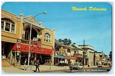 1961 East Main Street Business Center Newark Delaware DE Posted Cars Postcard picture
