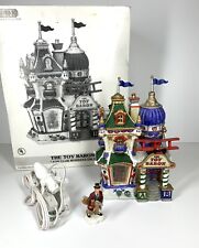 LEMAX Christmas Village TOY BARON (Collector's Club Piece) with Box WORKS picture