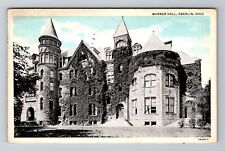 Oberlin OH-Ohio, Warner Hall, c1935 Antique Vintage Souvenir Postcard picture
